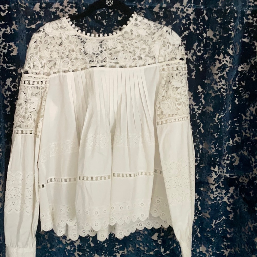 Women’s lace detailed blouse